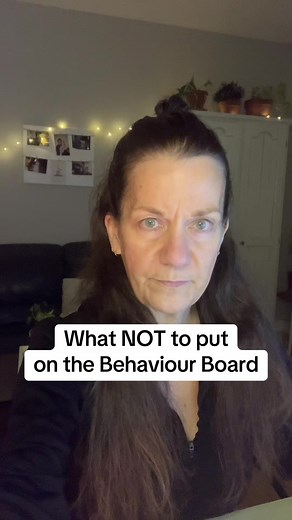 What NOT to put on the Behaviour Board Don’t put anything attitude, emotion or personality based on the behaviour board (free in link in bio). Example of what not to put on the Behaviour Board: - no yelling - no being disrespectful - no eye rolling Work on your Parenting Leadership Skills … they are EVERYTHING! Check out the link in bio for FREE Behaviour Board, Toddlers Courses, Bootcamp Course (3-12 year olds) & my Coaching Services. Lisa. \\#behaviourboard #behaviorboard #discipline #discipli