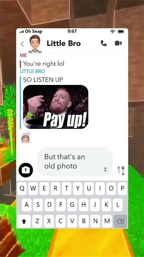Lil Bro Blackmail 😲 #text #textingstory #redditstories #minecraftparkour #gf #boyfriend #drama