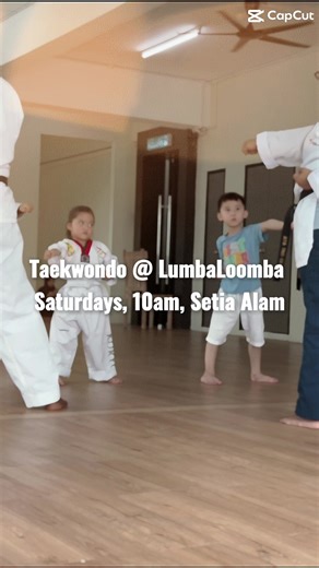 Join Taekwondo Classes at LumbaLoomba Setia Alam!