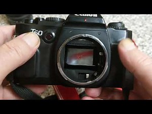 Canon T60, 1990 FD mount 35mm SLR, Cosina built