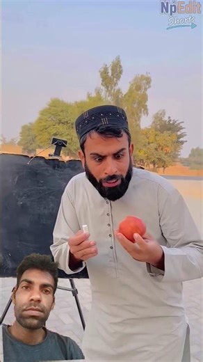 Jo Draw Kiya Wo Asli Ban Gaya!😂🍎#npeditshorts#Shorts