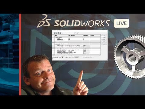 Design Spur and Helical Gears - Episode 9 - SOLIDWORKS Live Design