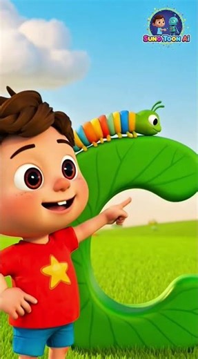 ​ABC Magic Adventure: A is for Ant, B is for Bumblebee! 🐜🐝 #Shorts #KidsLearning