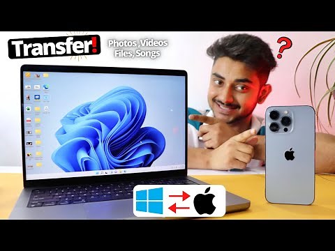 How to Transfer Data iPhone to Laptop & PC 😍 No iTunes | Photos, Videos from iPhone to Windows PC