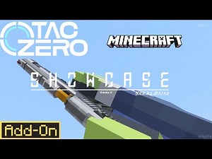 Minecraft TaCZ Addon New Update - All Weapons Showcase | v0.3 | DyuhaMC