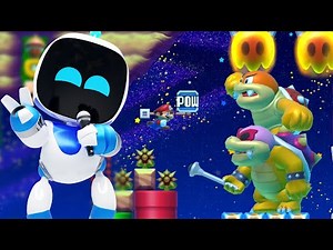 Super Mario Maker 2 🔧 Astro Bot - Crash Site 🔧 DTSpies