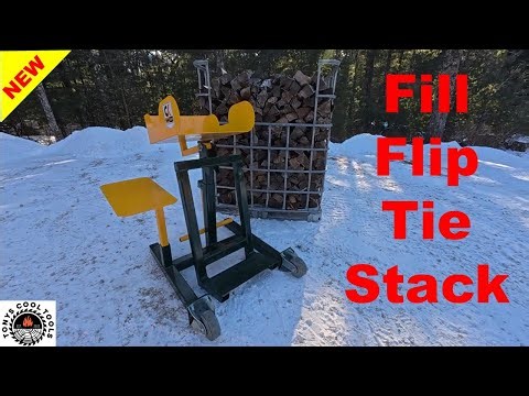 Multi-Functional Ergo Firewood Bagging System -146 #CordKing#ErgoBagger