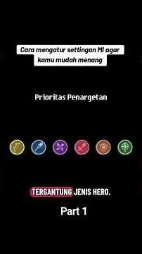 Seting Control MM Pemula #mobilelegends #mlbb