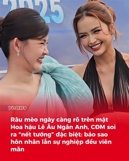 "Râu mèo" ngày càng rõ trên mặt hoa hậu Lê Âu Ngân Anh #Y1T26 #YeaH1 #LeAuNganAnh | Yeah1 TV