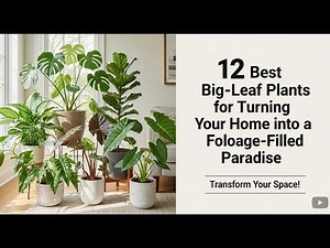 12 Best Big-Leaf Plants for Turning Your Home into a Foliage-Filled Paradise