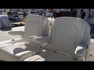 Captiva Helm Chairs on Jupiter Boats