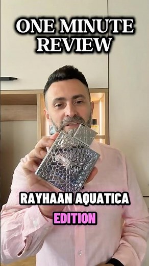 One Minute Fragrance Review Rayhaan Aquatica Edition!