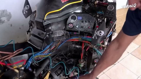 Riding Monstrous Batman Motorbike of Asia