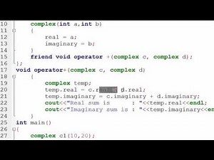 138. Binary Operator Overloading using friend function in C++ (Hindi)