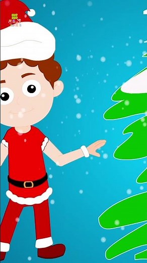 Santa Claus Finger Family #short #viral #xmas #cartoon #kidsmusic #christmas
