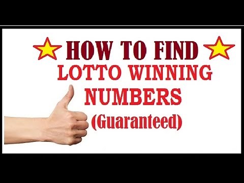 How to Find Your winning Lottery Numbers to win Daily (Guaranted)