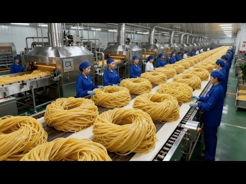 Italian Spaghetti Factory Process | How Pasta Is Made from Wheat to Plate/NextEra Processing Zone