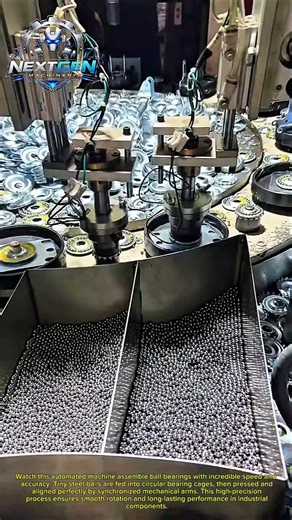Ball Bearing Assembly Machine – Satisfying Precision Automation!