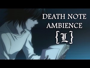 Death Note Ambience [L] - [Nighttime Room, Intense Typing, Thinking, Eating Chips]