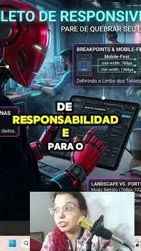 Como criar layouts que funcionam em qualquer tela #responsive #tutorial #design