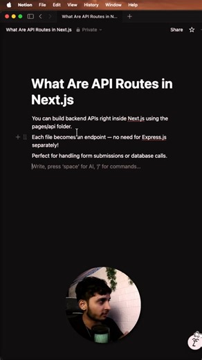What are API Routes in Next JS | Coding_Master | Facebook