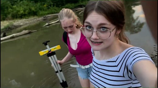 Hanging out down by the river last summer