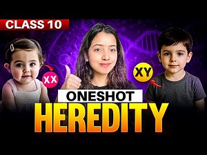 HEREDITY FULL CHAPTER - CLASS 10 SCIENCE | LAST 1 MONTH REVISION | SHUBHAM PATHAK #biology #exam