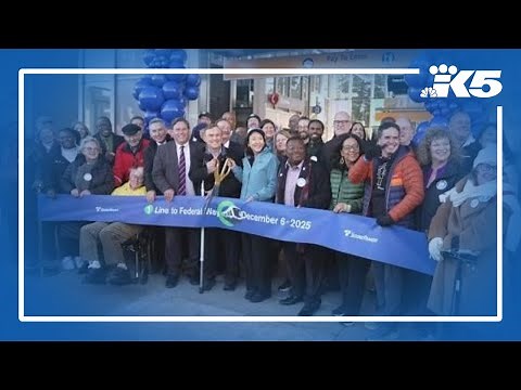 Sound Transit extends regional light rail south, adds 3 new stations
