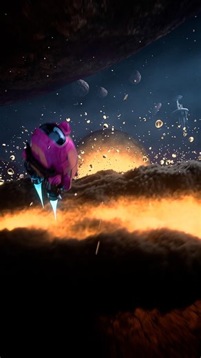 Blender meteor hit - no sim. Just displacement. #blender #blender3d #vfx