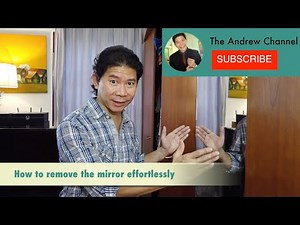 VERY EASY WAY To Remove Big Mirrors WITHOUT BREAKING!!!