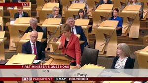127K views · 1.9K reactions | Nicola Sturgeon at First Minister's Questions: If education is of any priority to the Conservatives in the council elections tomorrow, why don't they mention it in their leaflets? #VoteSNP | Scottish National Party (SNP) | Facebook