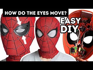 I Made A Spider-Man Mask With MOVING EYES - Electronics & 3D Printing Are EASIER Than You Think!