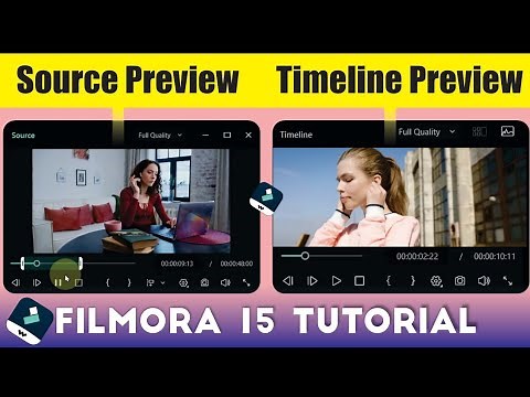 Source & Timeline Preview Editing in Filmora 15 | Complete Beginner Tutorial