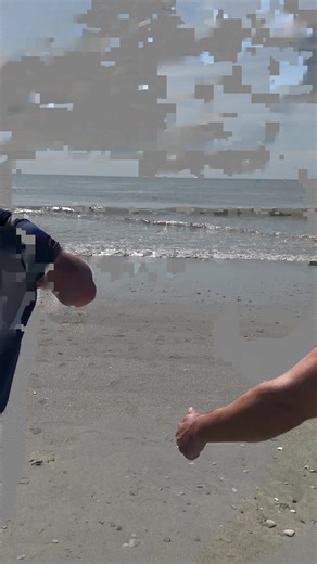 #beach #brothers #fight A couple of my brothers and I fighting the Atlantic Ocean some years ago #throwback