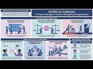 The Five Conflict Resolution Strategies That Turn Chaos Into Results. Fix Workplace Conflict #pmp