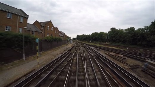 【里士满-Upminster】伦敦城际铁路 District Line driver's eye view- Richmond to Upminster