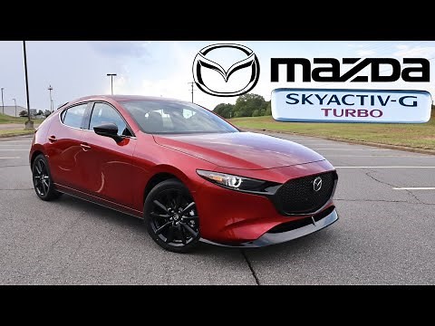 2024 Mazda 3 Hatchback 2.5 Turbo Premium Plus: POV Start Up Walkaround, Test Drive and Review