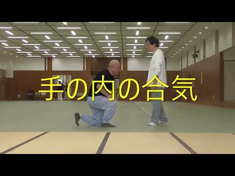 合気の原理：手の内で掛ける合気 手掌腱膜の操作 Apply Aiki with palmar aponeurosis #合気道 #合気 #aikido #中心帰納 #大東流