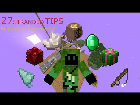 24 TIPs for STRANDED [Hypixel Skyblock]