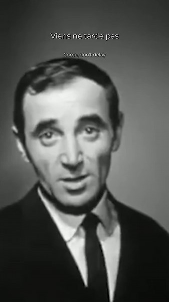 Je T’Attends - Chanson Émotive de Charles Aznavour