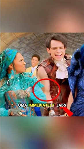 Why is Uma so possessive of Harry?😘🥹😍#broadwaymusical #descendants #disney #uma #harry