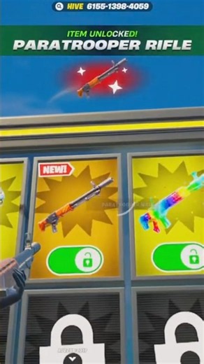 How to get paratrooper rifle in 1v1 with every gun #velocidade
