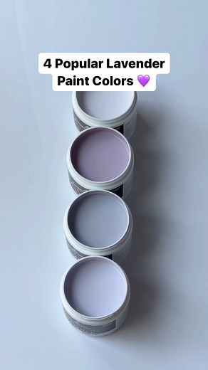 Whether you’re looking for a cool purple with soft, gray undertones or a muted lilac with hints of blush, these four lavender hues will bring a peaceful energy to any room in your home 💜 #BenjaminMoore #Paint #Lavender #PaintColors #Home #InteriorDesign | Benjamin Moore