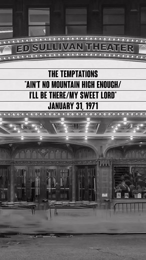 The Temptations Perform Medley on The Ed Sullivan Show | 1971