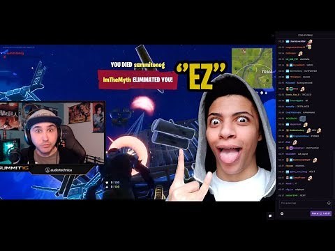 Summit1g OUTPLAYED In Fortnite By ImTheMyth