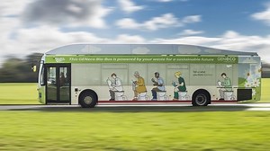 Poo-powered Bio-Bus hits road in Bath and Bristol
