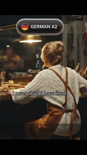 German Sleep Story 🌙 The Wooden Doll's Secret | German Stories for Bedtime