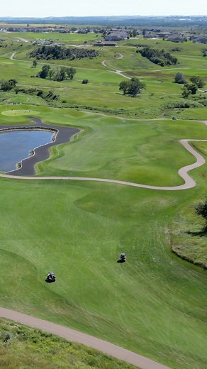 Experience Hawktree Golf Club — where rolling greens, breathtaking views, and championship design come together for an unforgettable round. ⛳️🌿 #HawktreeGolf #NorthDakotaGolf #PlayTheBest | Hawktree Golf Club