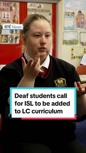Deaf Students Advocate for Irish Sign Language in Leaving Certificate Exams