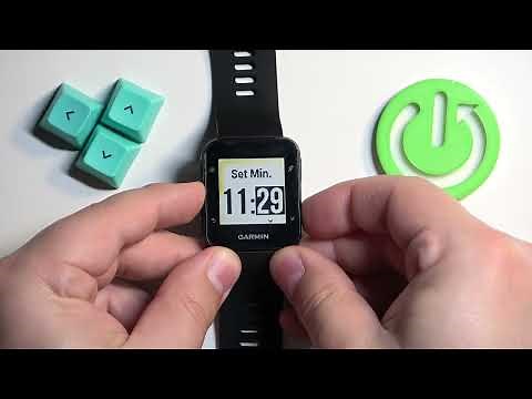 How to Change Time on GARMIN Forerunner 35